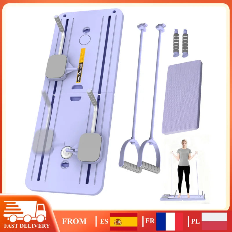 Multifunctional Home Fitness Folding Abdominal Board for Pilates Push Up