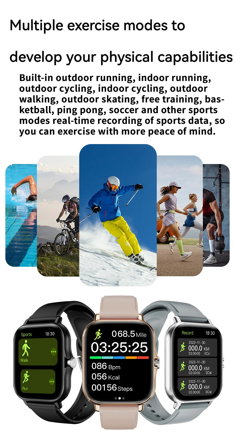 LAXASFIT 2025 New Smart Watch for Men Women