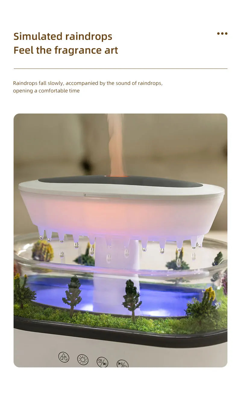 Aroma Humidifier Raindrop Air Humidifier