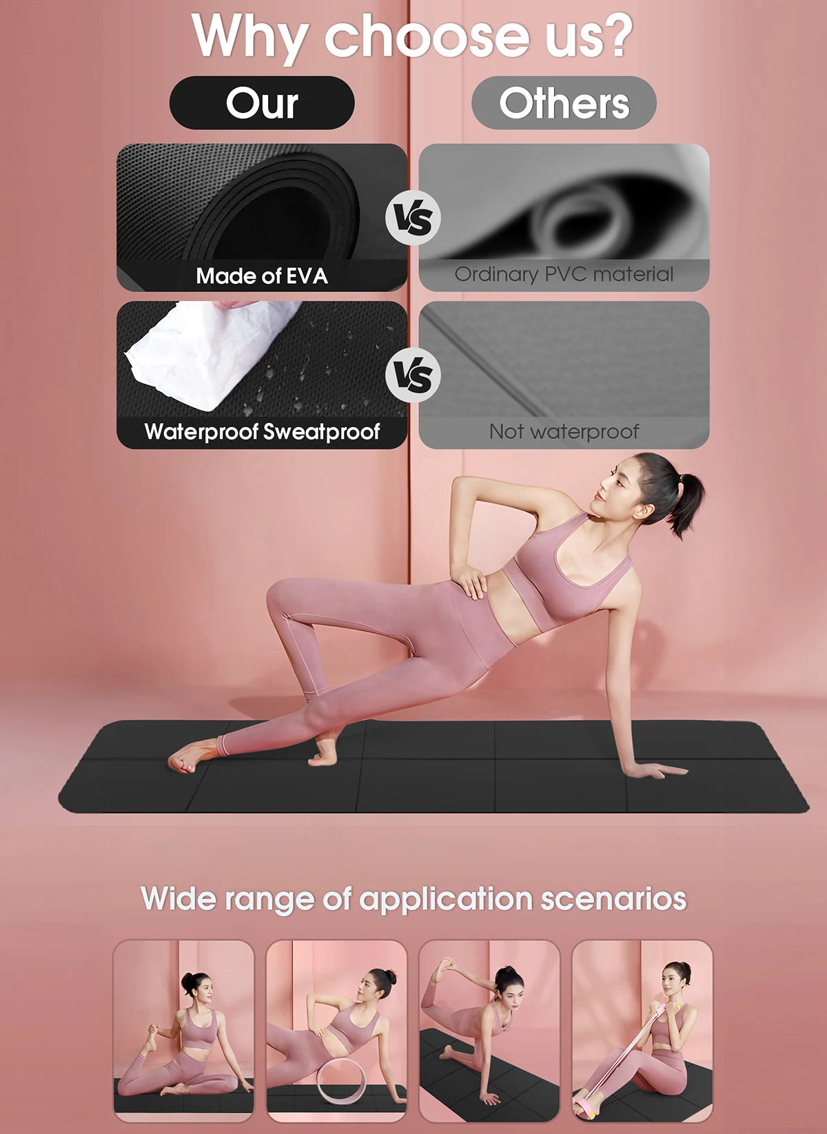 Yoga mat sports fitness