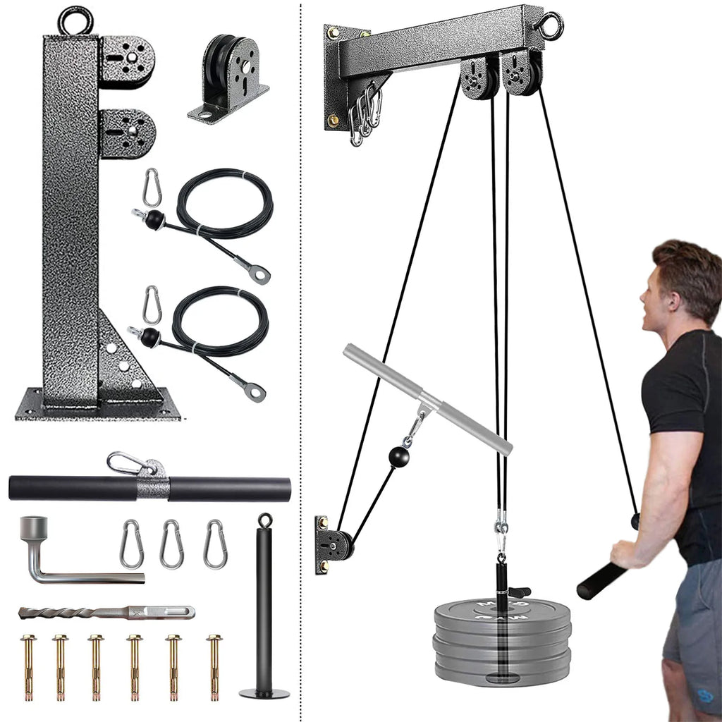Fitness Wall Mounted Pulley System