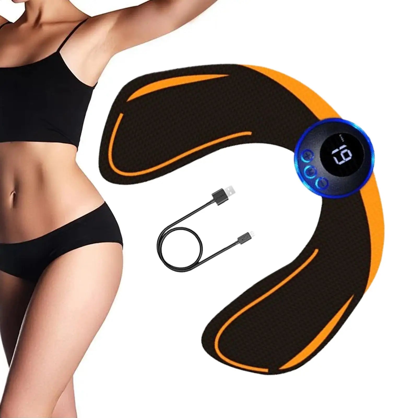 Flexible Fitness Equipment Hips Massager Device