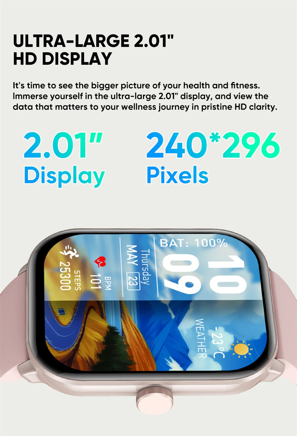 Smartwatches Men Women HD