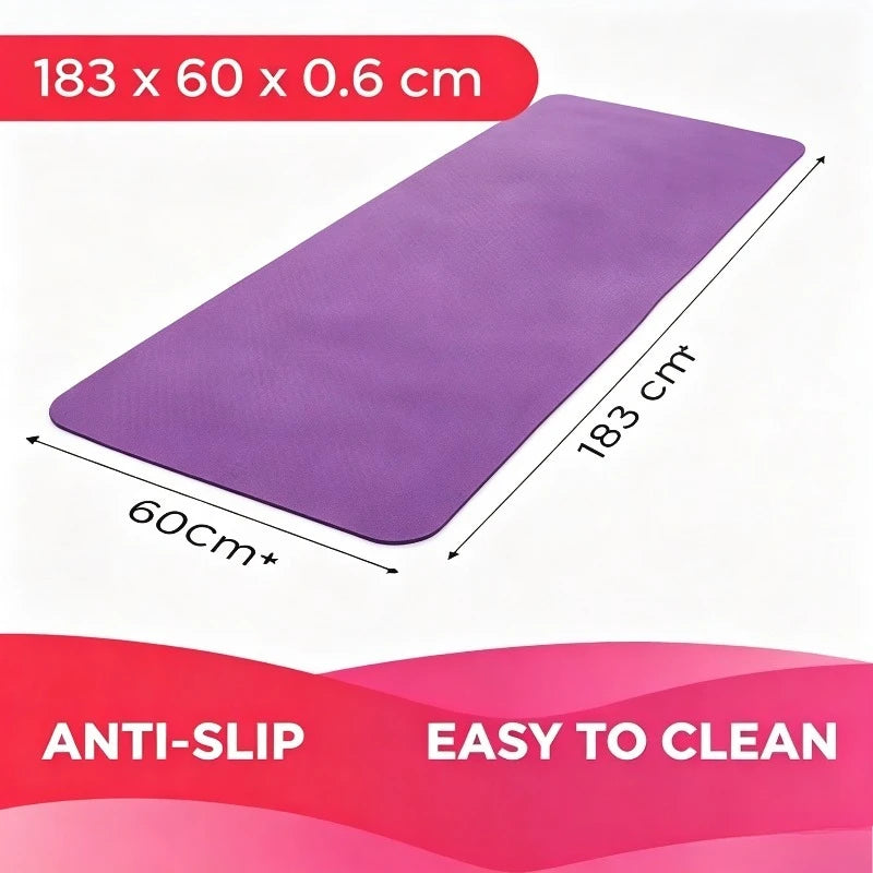 Yoga Mats Anti-slip Sport Fitness Mat