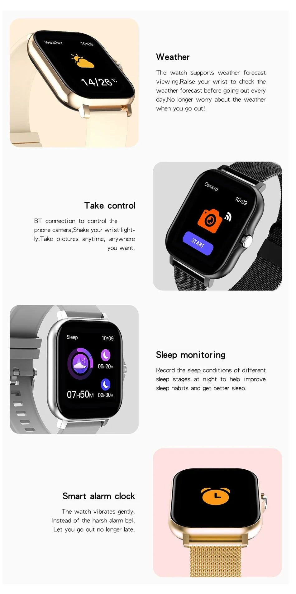 Smart watch for android phone