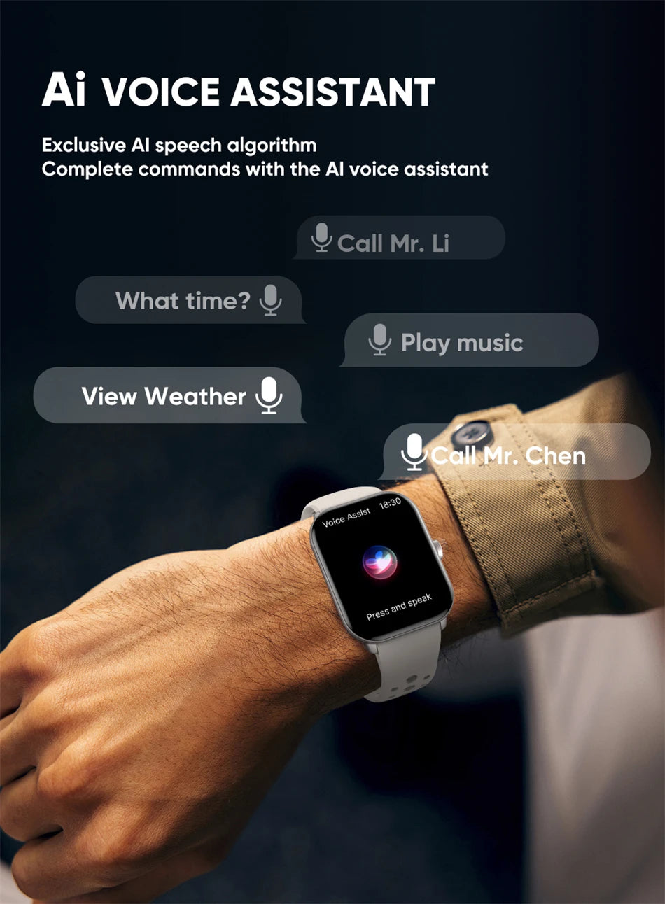Smartwatches Men Women HD