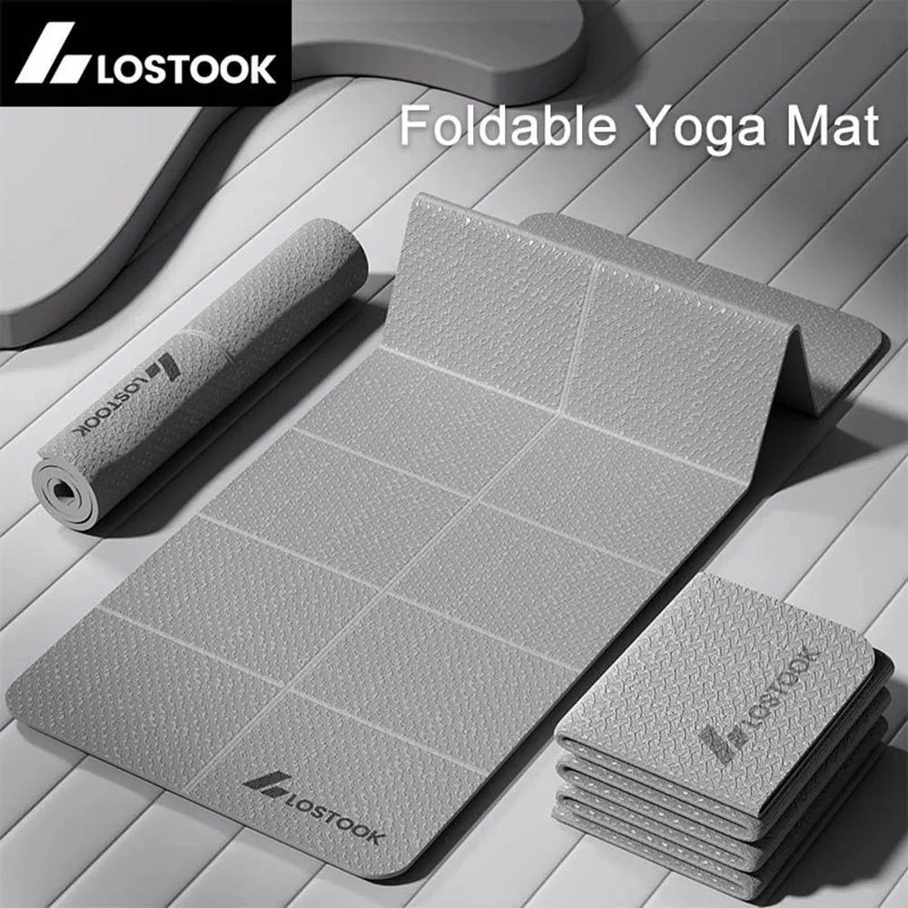4mm Thick TPE Foldable Yoga Mat