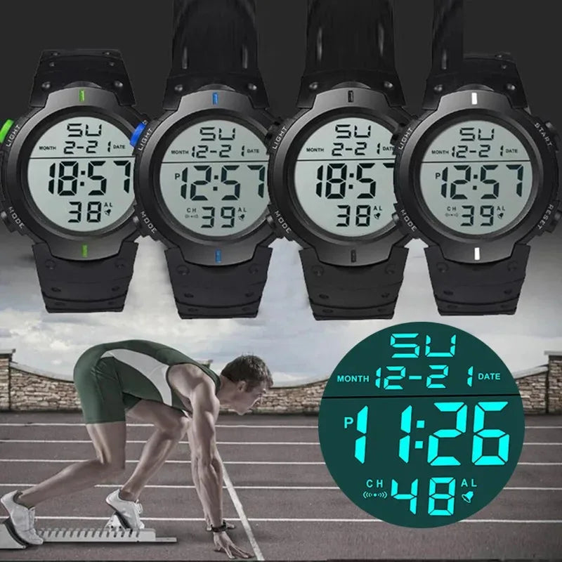 Men's Sport LED Digital Watch